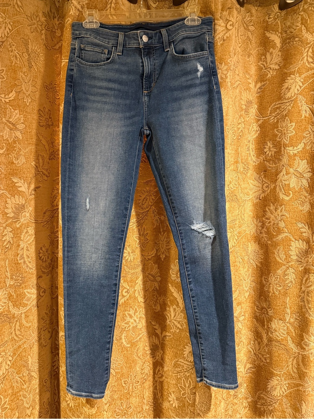 Joe's Jeans Blue Distressed Skinny Jeans waist 29